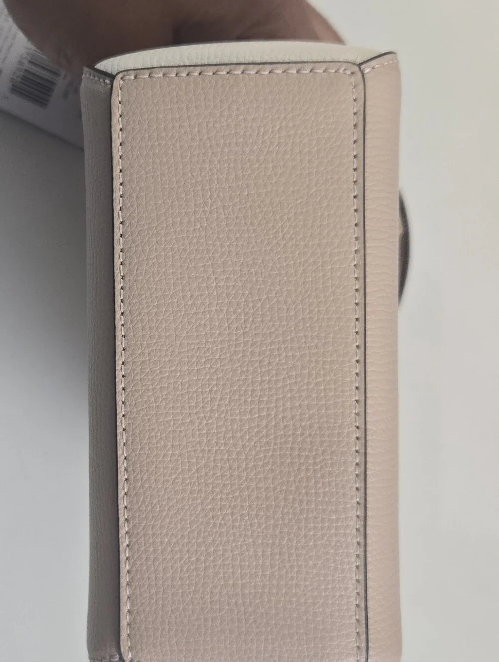 Kate Spade Pheobe Mini Convertible Crossbody Bag in Blush Pink and White